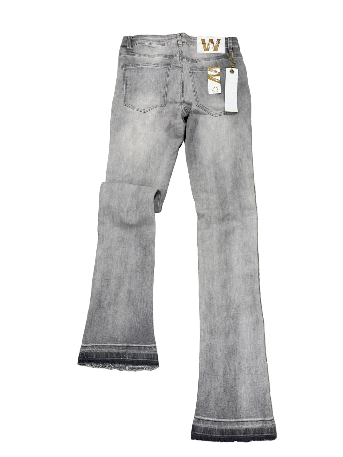 Waimea - Grey Wash Stacked Jeans
