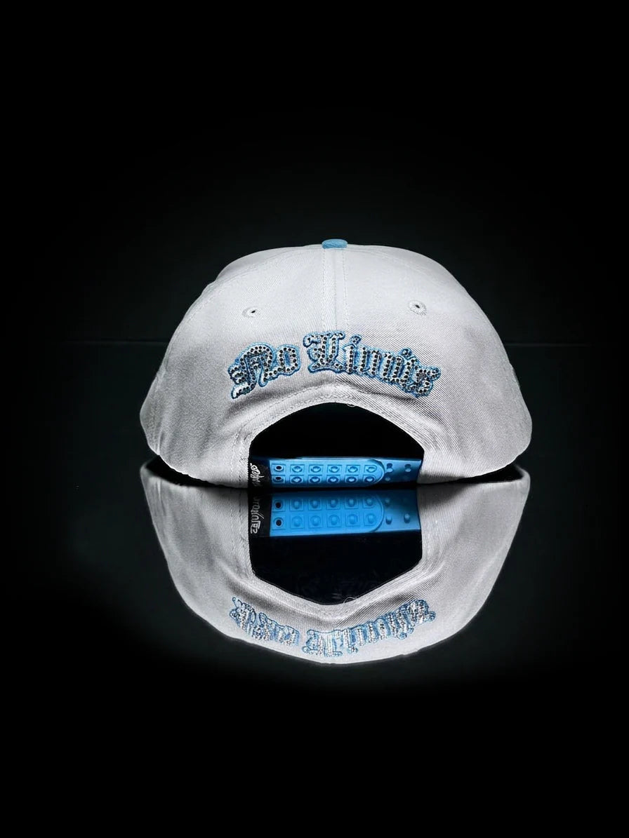 Norules Cap White & Sky Blue - new