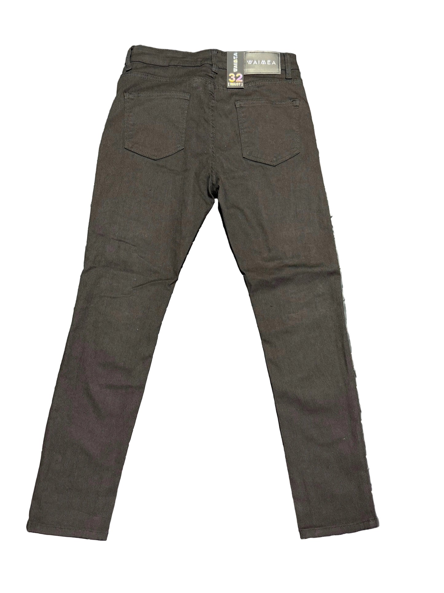 Waimea - Jet Black Skinny Jeans