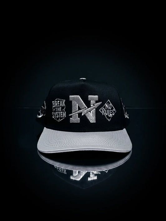 Norules Cap Black & Grey (Classic Shadow)