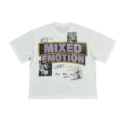 Mixed Emotion- White ‘Lost Identity’ Tee