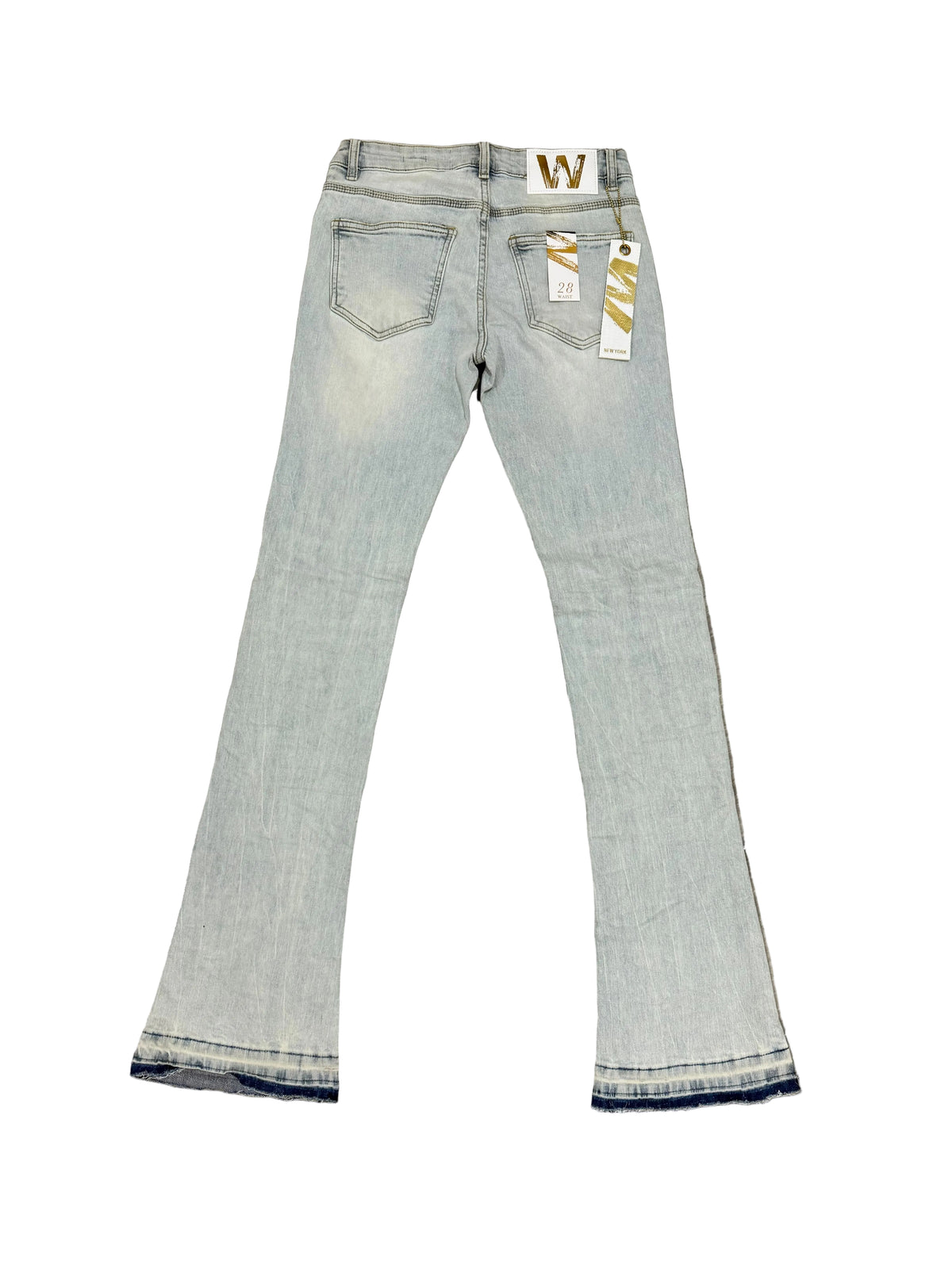 Waimea - Light Blue Wash Stacked Jeans