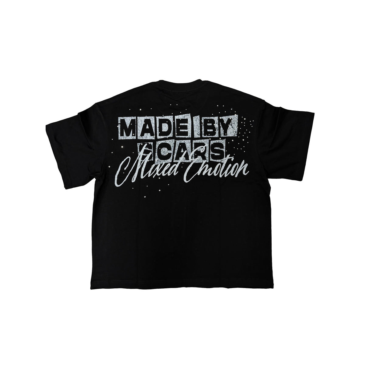 Mixed emotions t shirt - black
