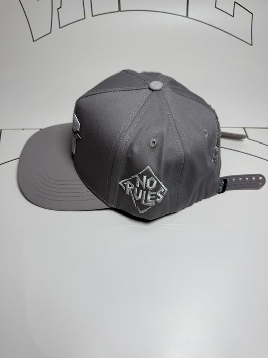 No rules caps - gray