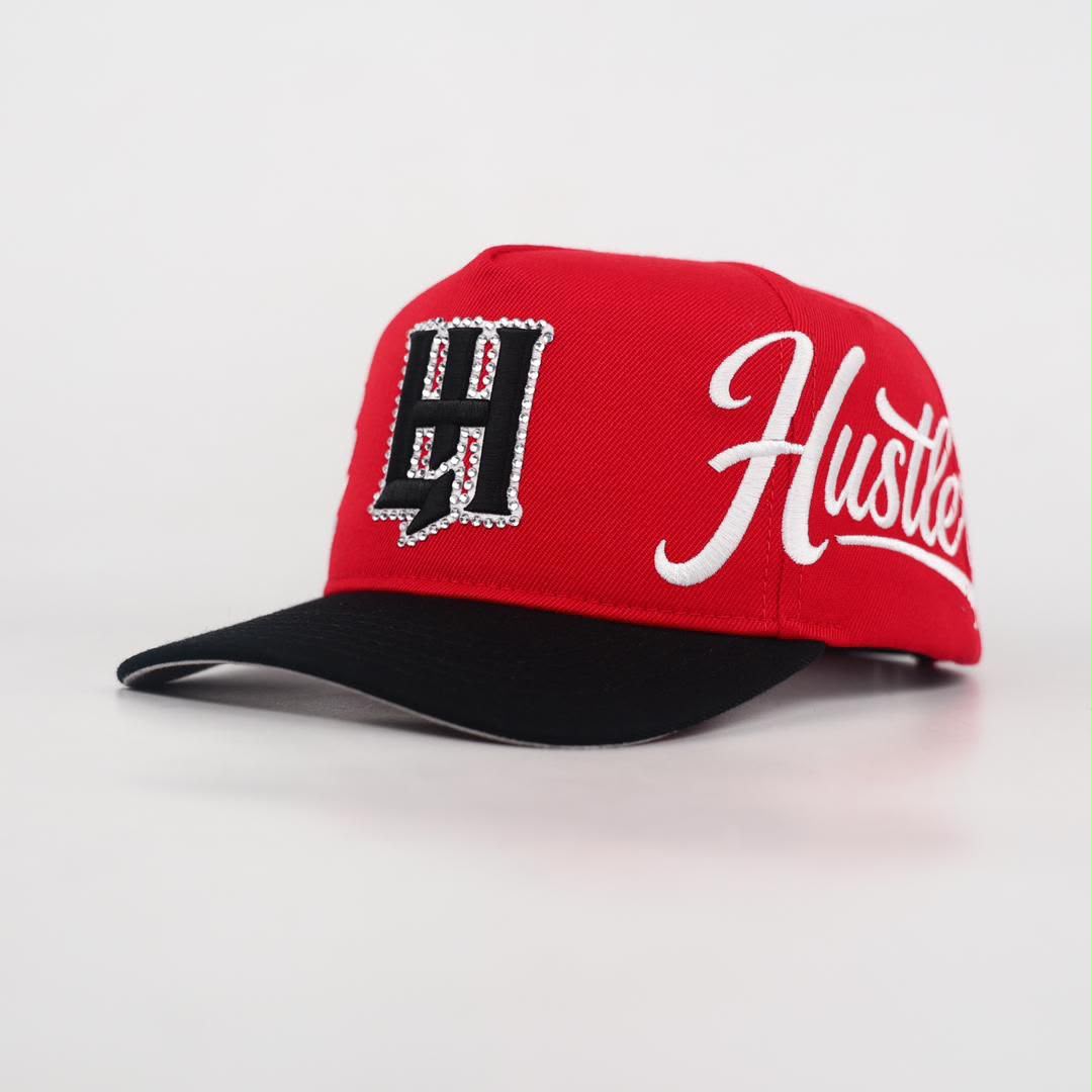 Life Hustlers Cap - Red & Black