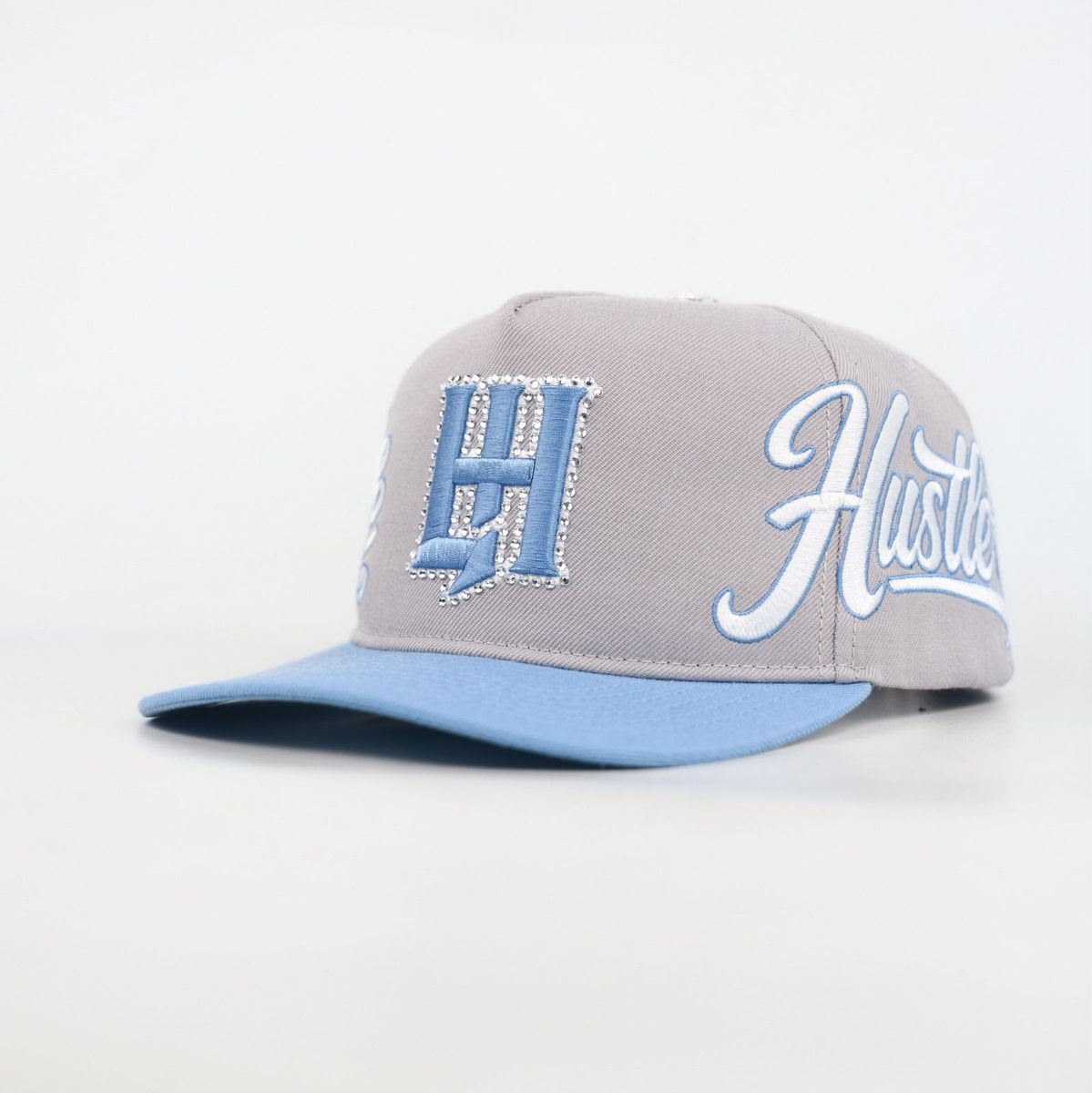 Life Hustlers Cap - Gray & Blue