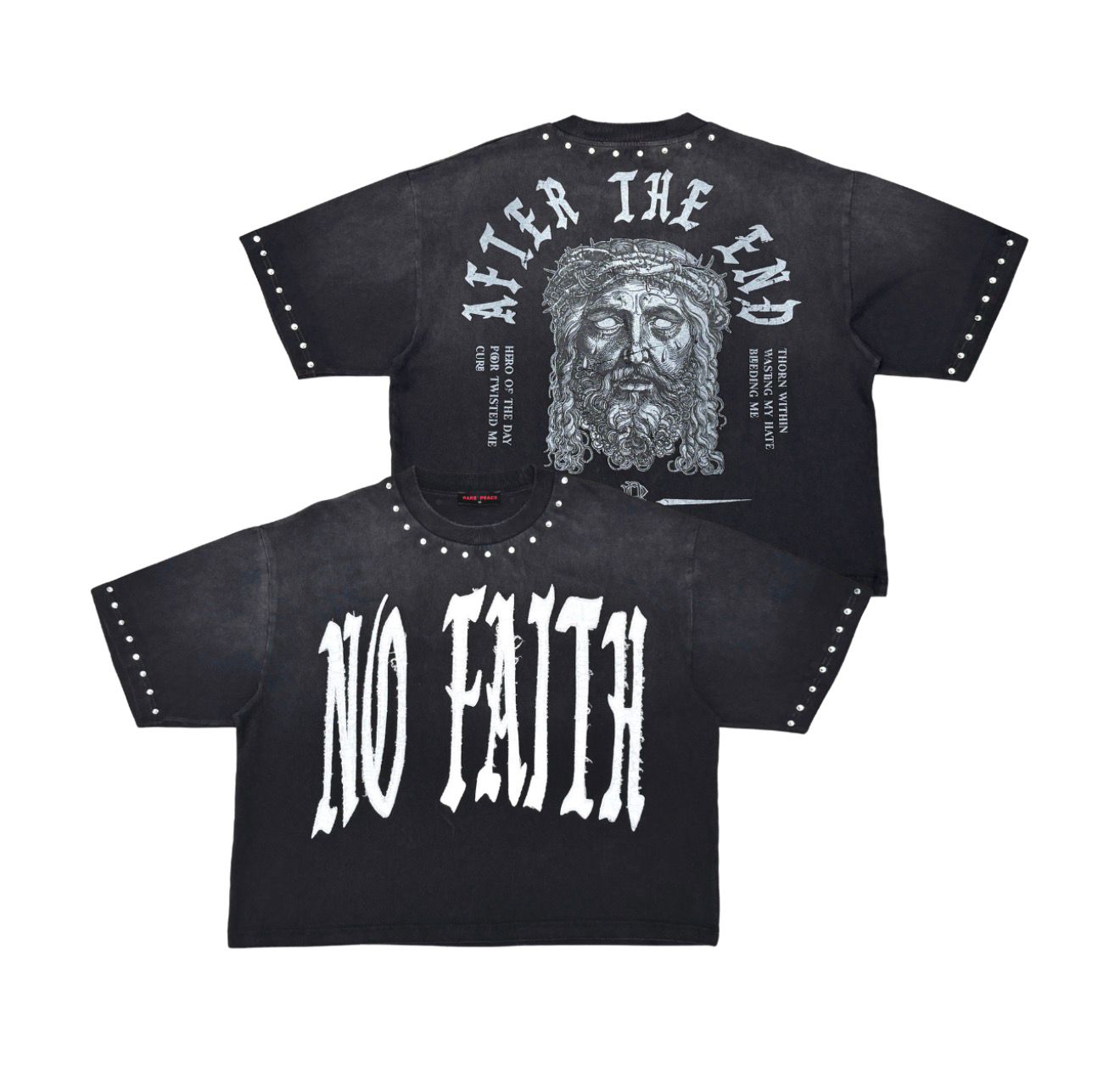Rare peace t shirt, Jesus face