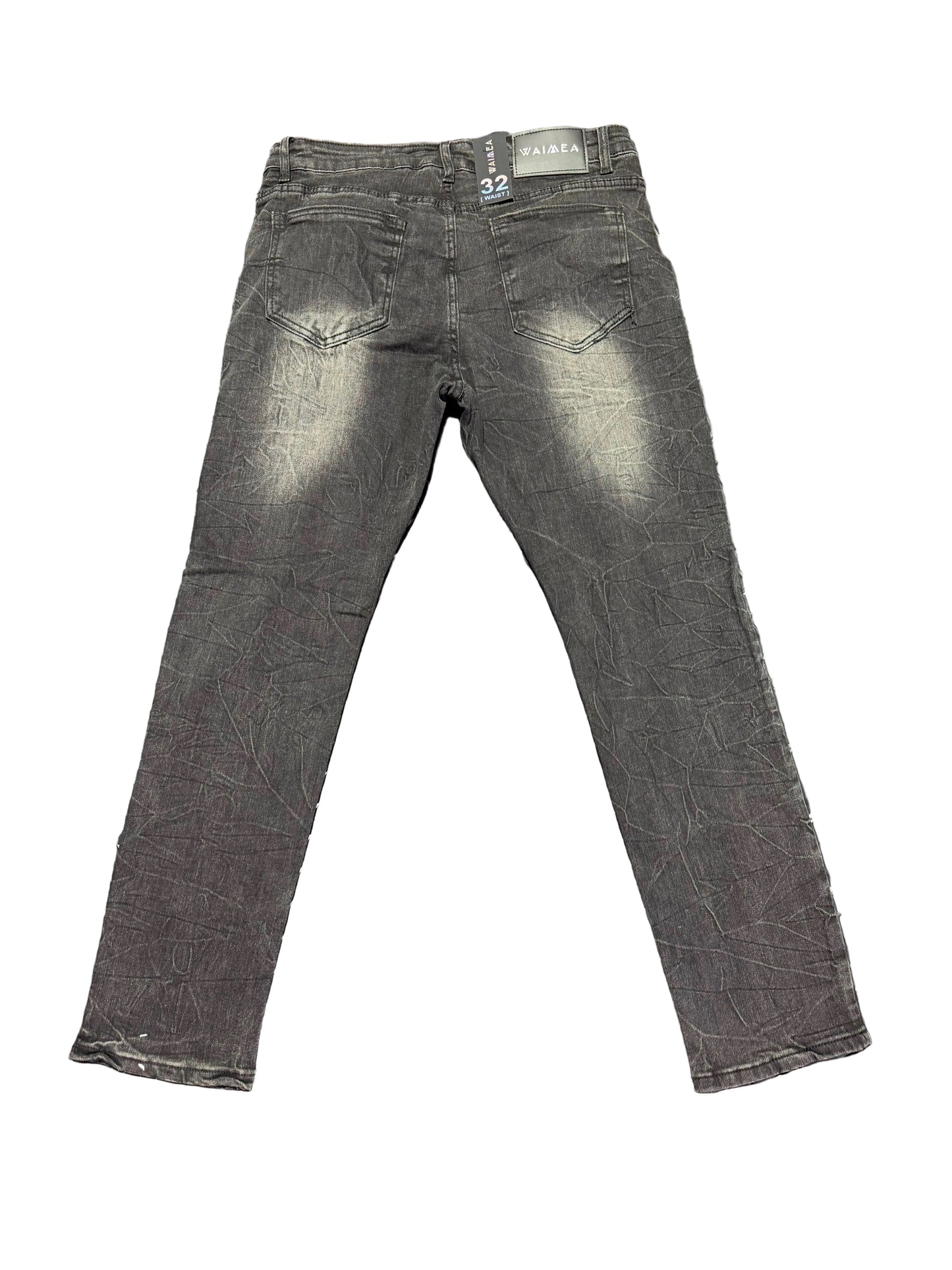 Waimea - Black Wash Slim Jeans