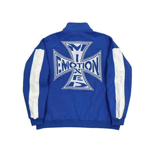 Mixed Emotion - Blue Quarter Hoodie