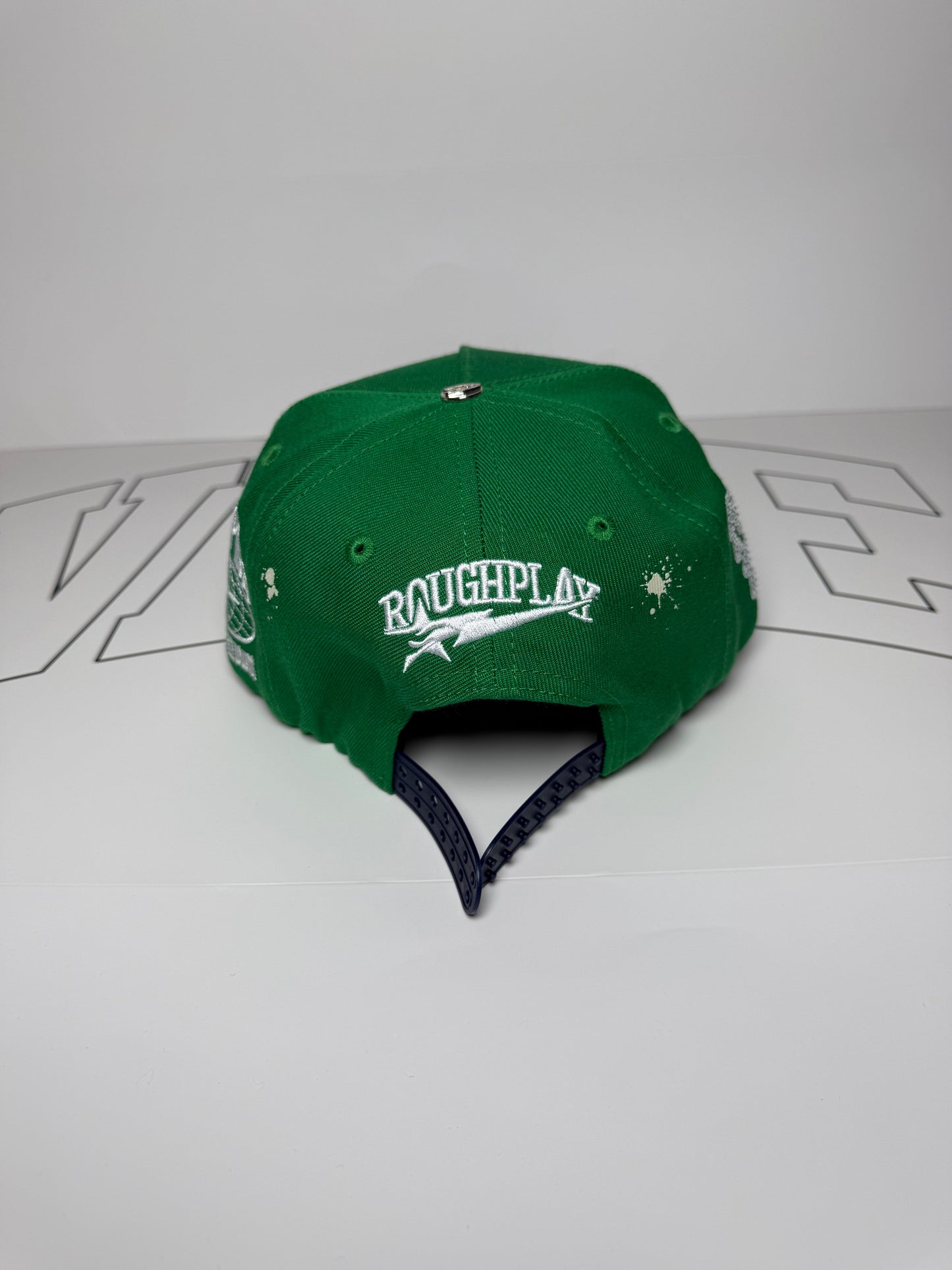 Roughplay caps - green/white