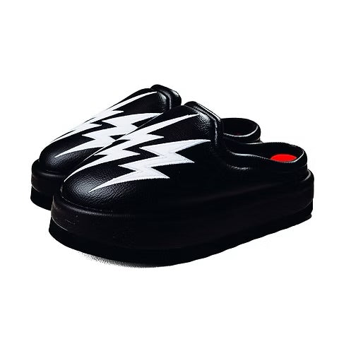 333 Thunder Slides - Black & White