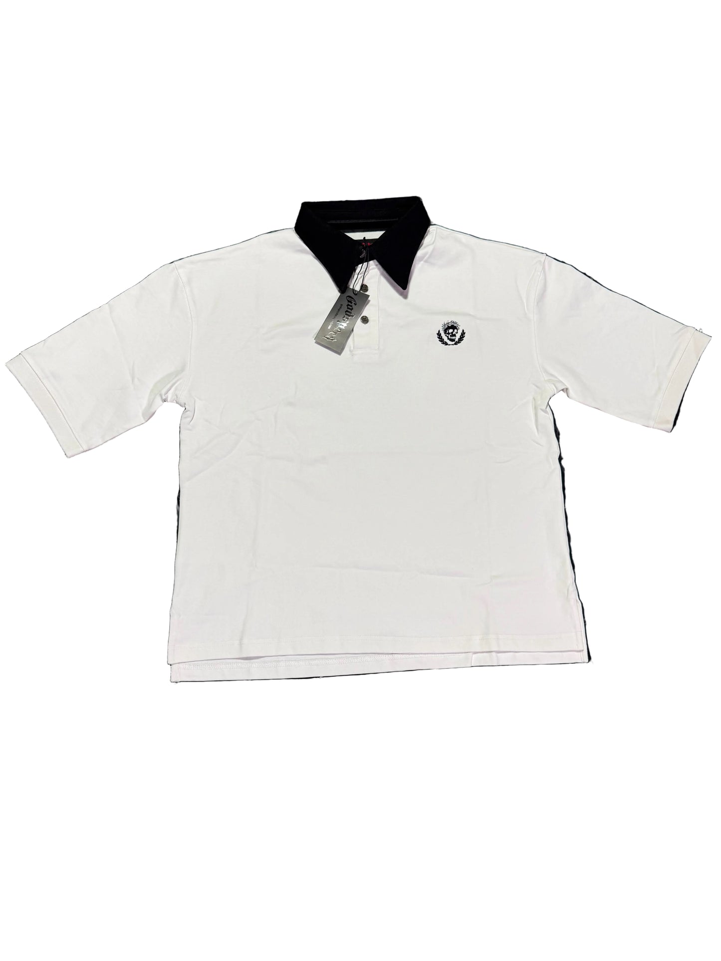 Godspeed Victor Minimal Crest White Polo