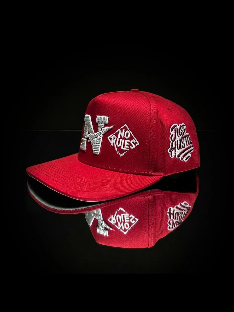 Norules Cap Red & White (Chicago Classic)