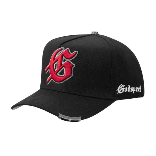 Godspeed Cap - Black & Red