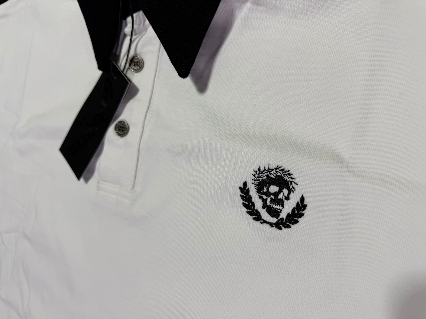 Godspeed Victor Minimal Crest White Polo