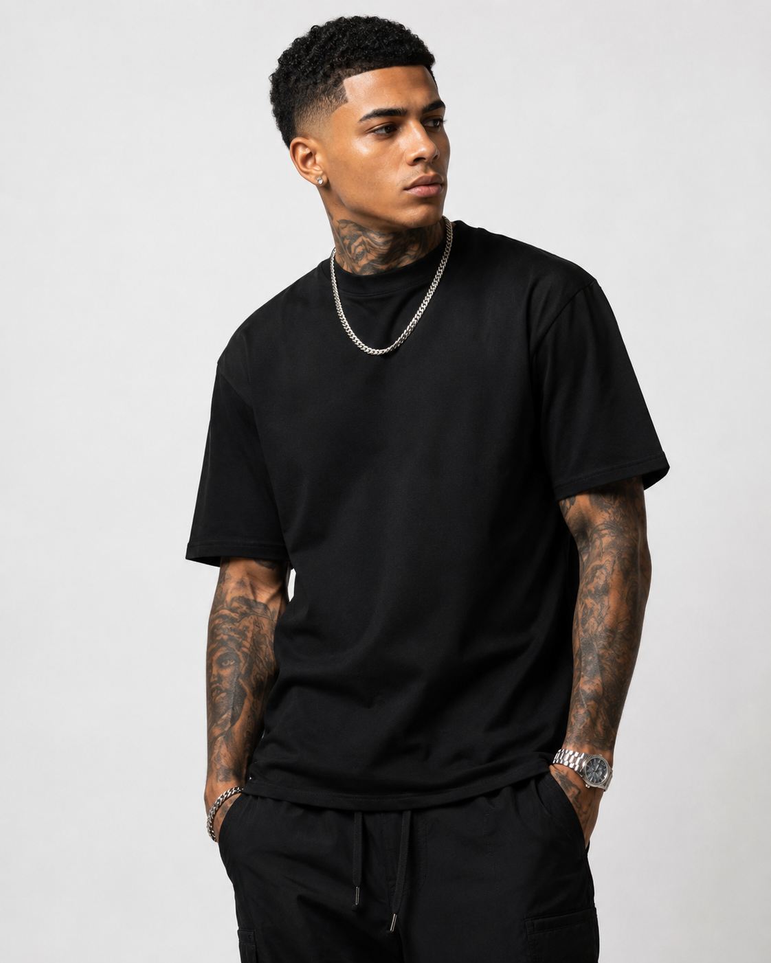 Black premium t shirt - city lab