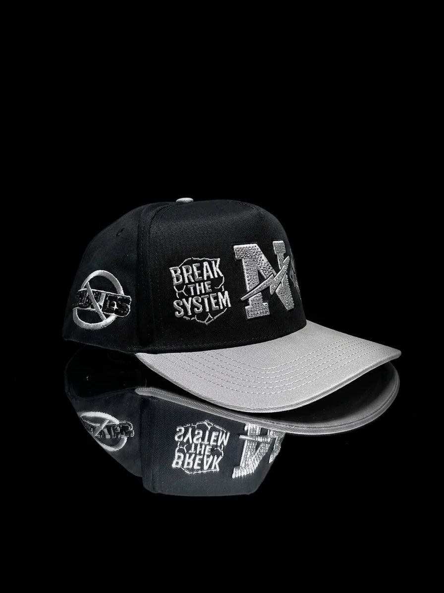 Norules Cap Black & Grey (Classic Shadow)