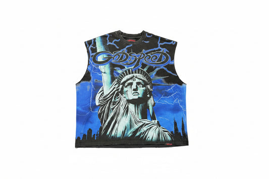 Godspeed - Blue Voltage Sleeveless