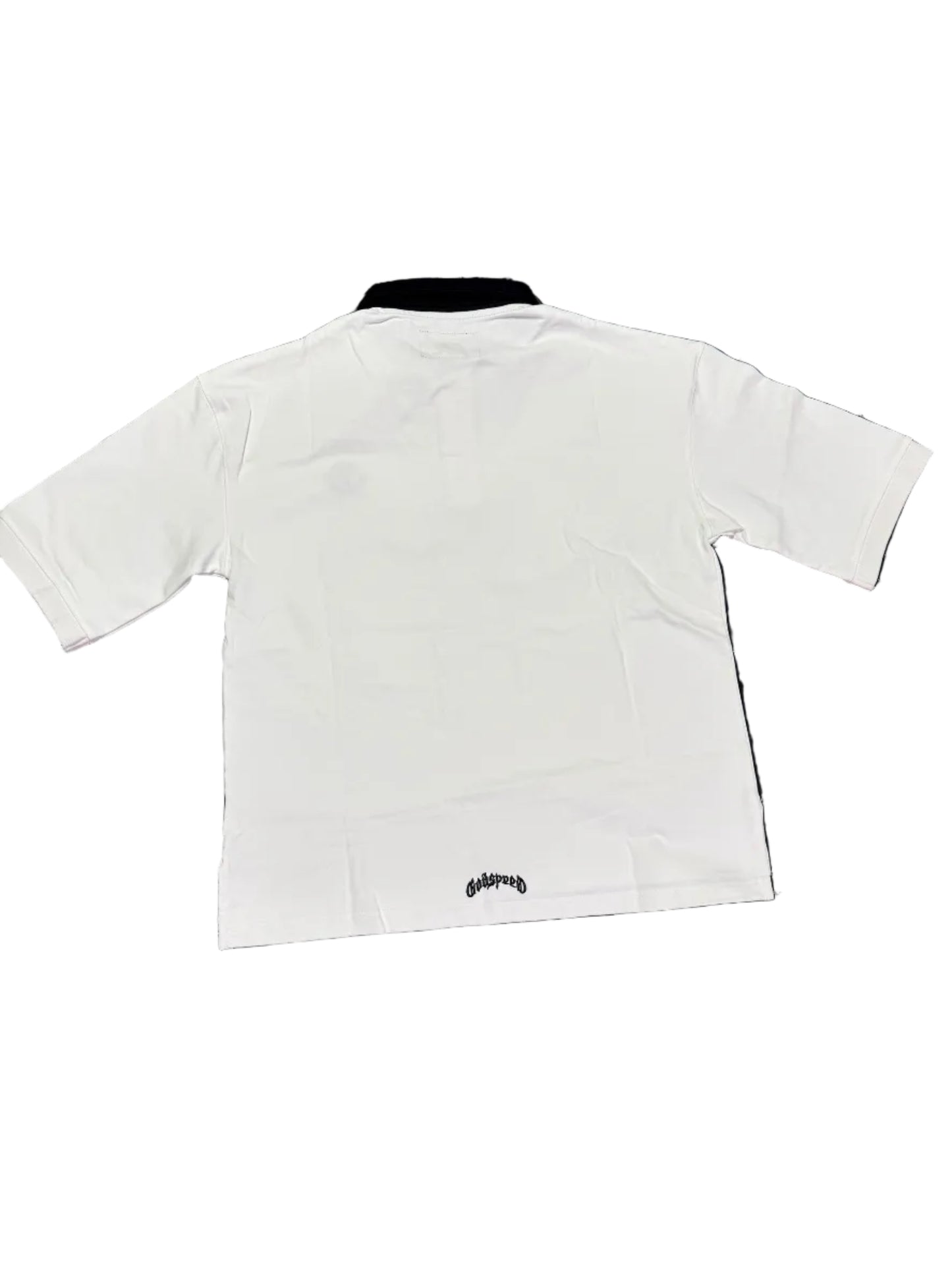 Godspeed Victor Minimal Crest White Polo