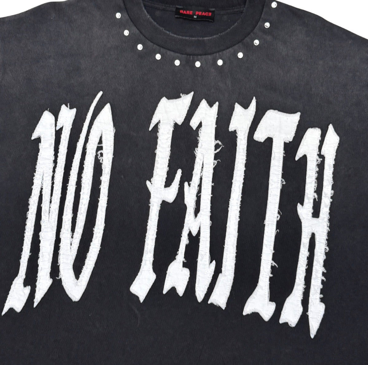 Rare peace - NO FAITH BOXY TEE