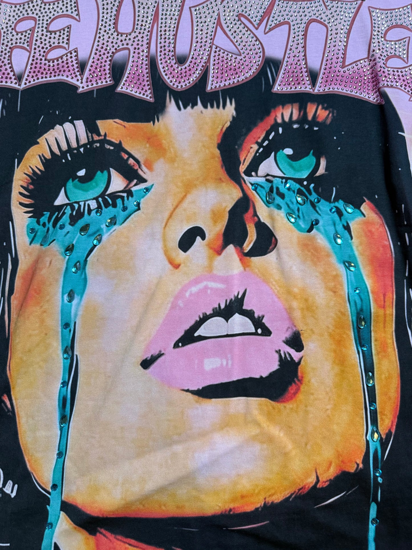 Life hustlers t shirt Harmony- pink