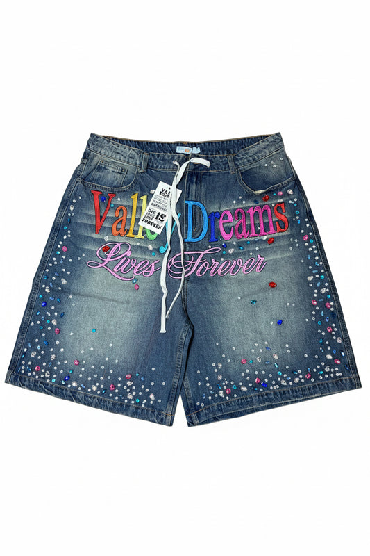 Valley Dreams - Ice Cream Denim Shorts