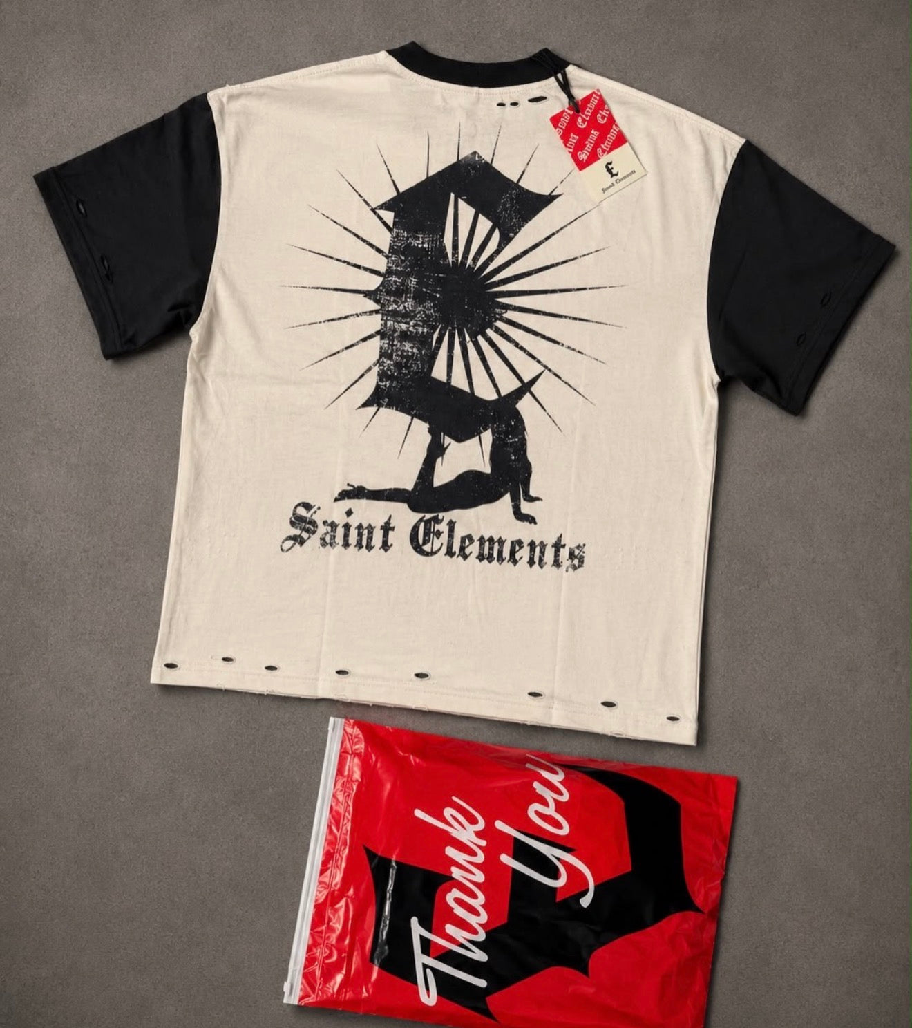 THE HEAVENLY ROSE TEE - saints elements