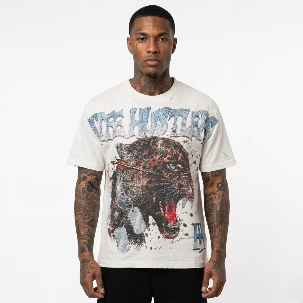 Life hustlers "Leopard" White