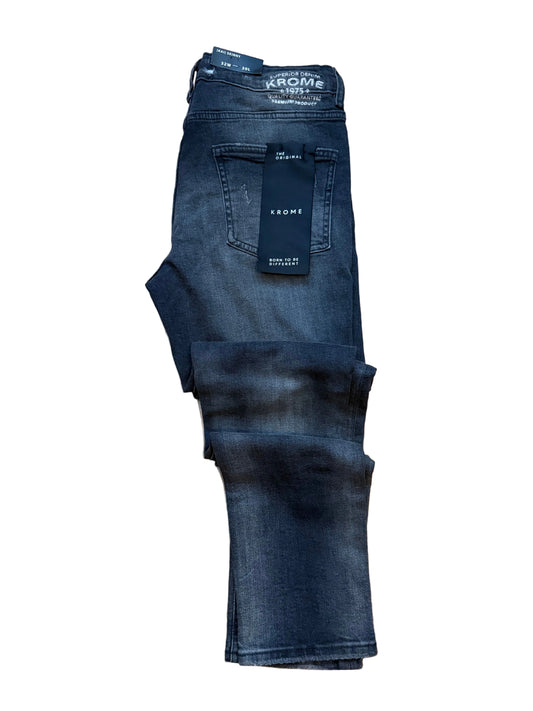 Krome Jeans - Dark Blue Skinny Fit