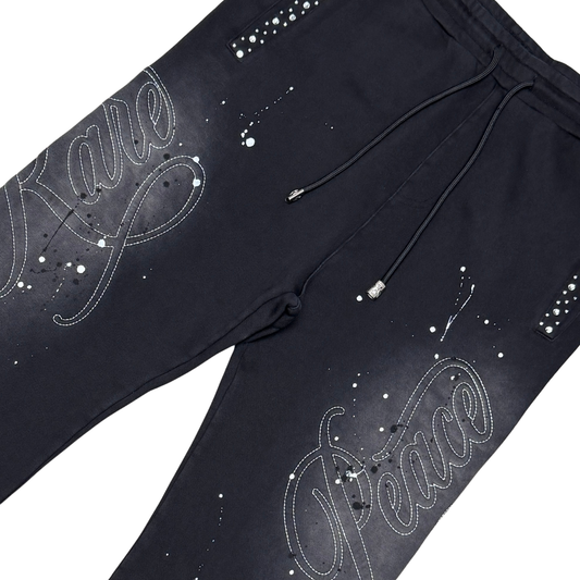 Rare peace - WASHED RHINESTONE + EMBOSSED SPLATT
ER JOGGER