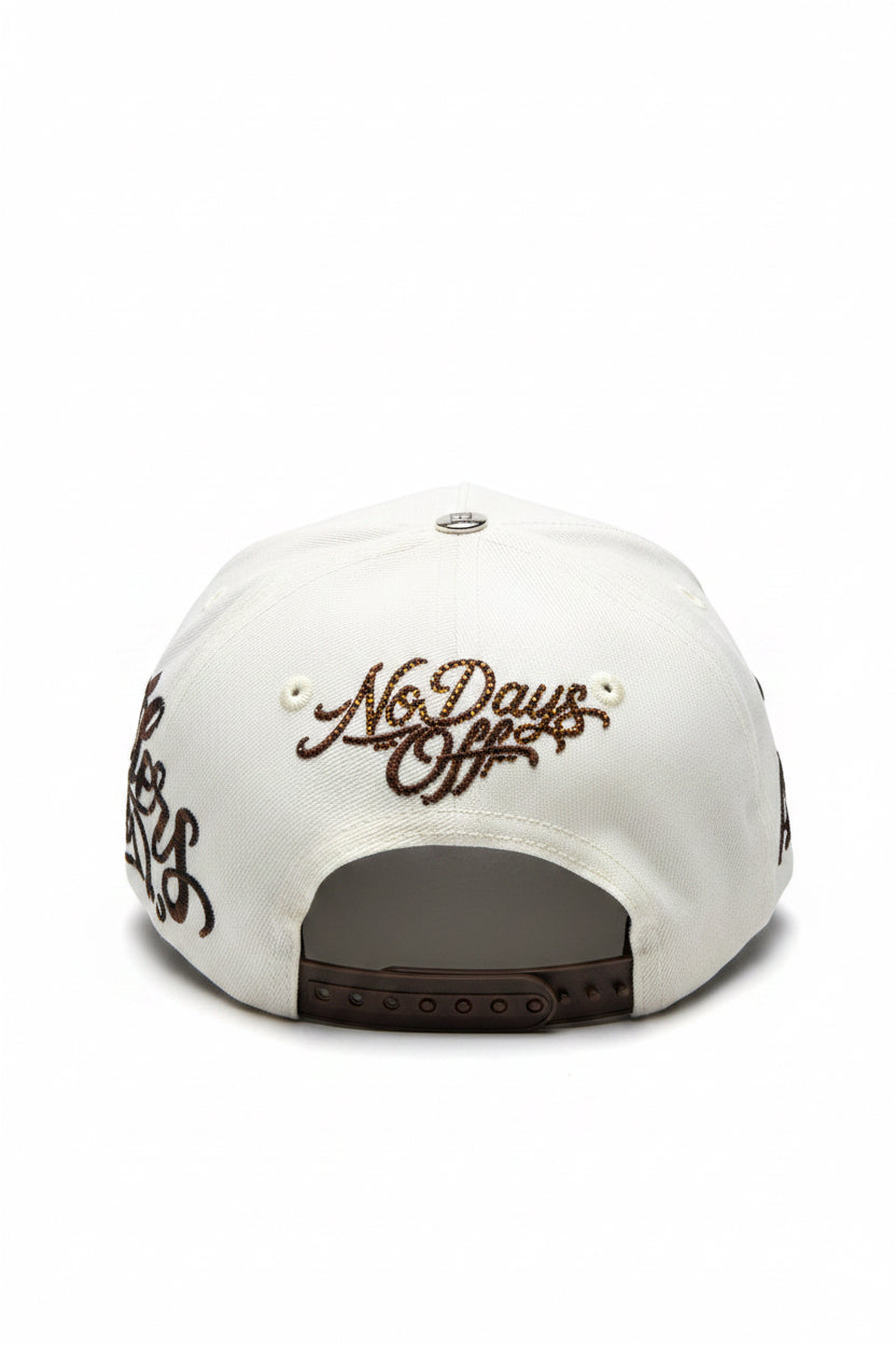 Life Hustlers Cap - Brown & Beige