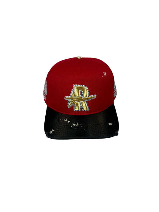 Roughplay caps - red/gold