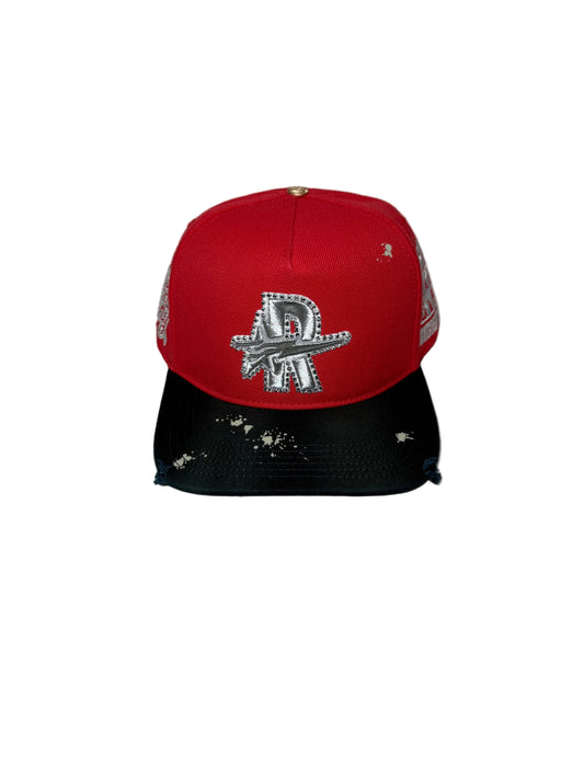 Roughplay caps - red/white