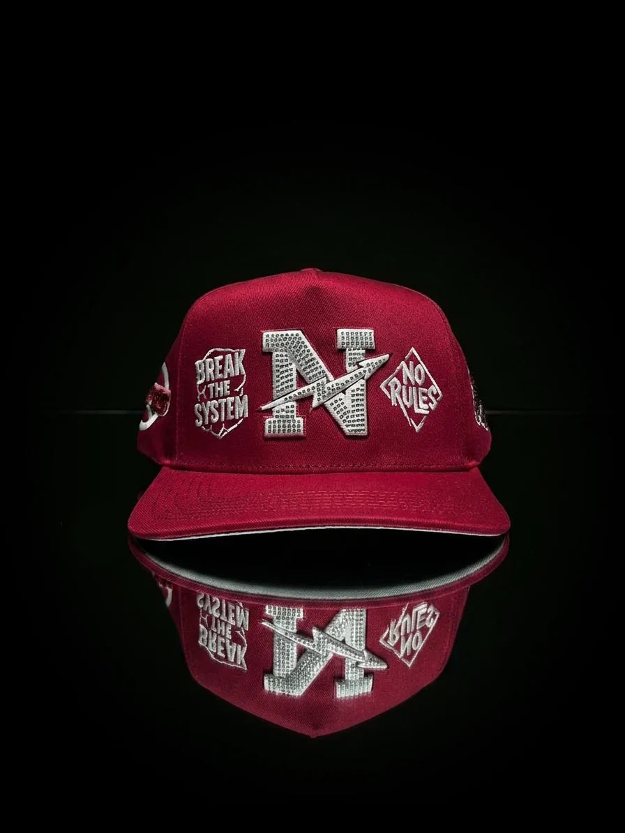 Norules Cap Red & White (Chicago Classic)
