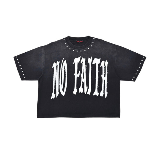 Rare peace - NO FAITH BOXY TEE
