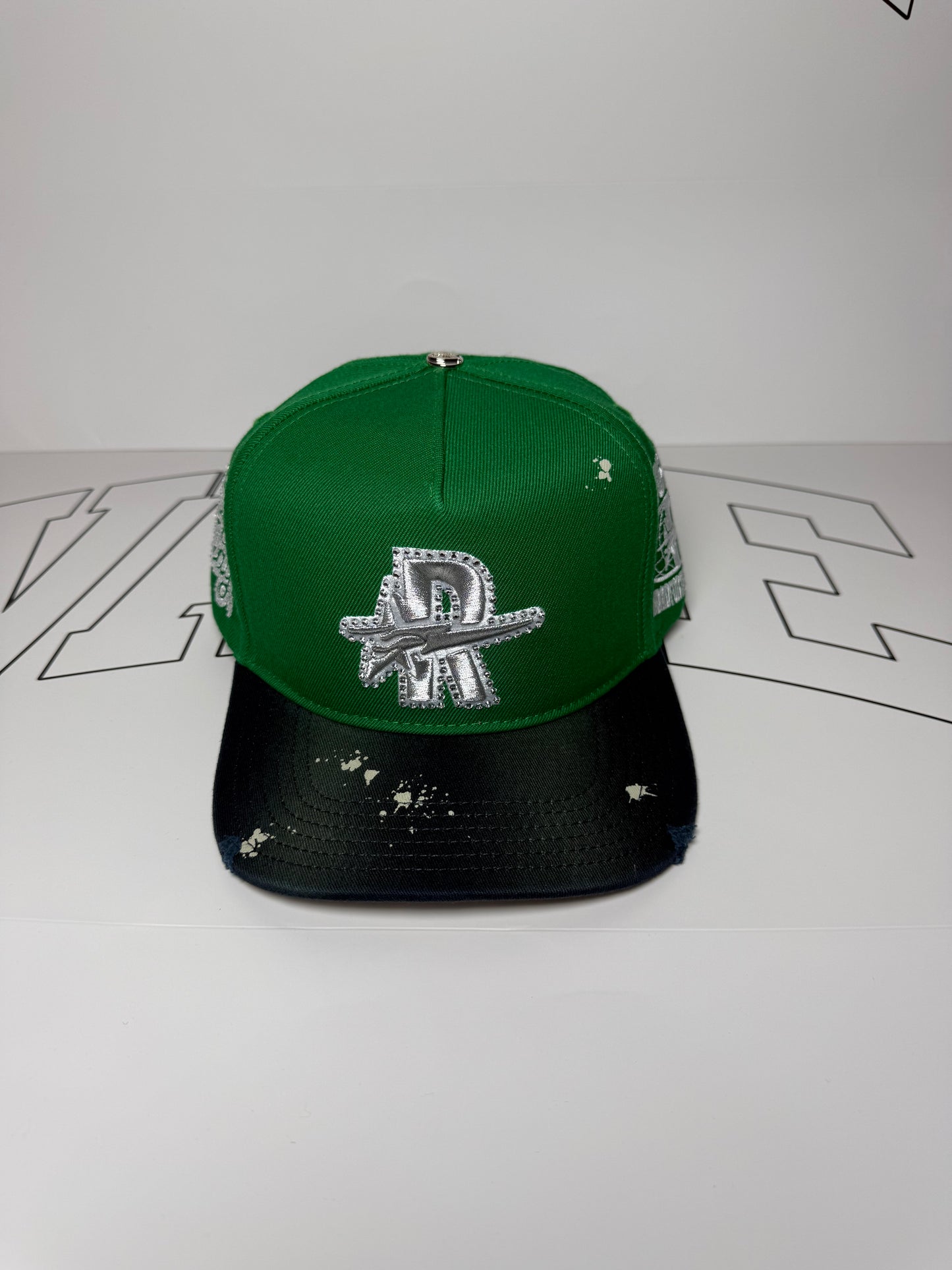Roughplay caps - green/white