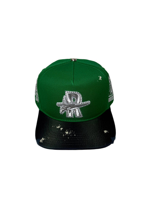 Roughplay caps - green/white