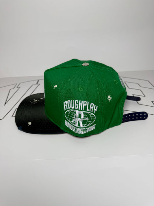 Roughplay caps - green/white