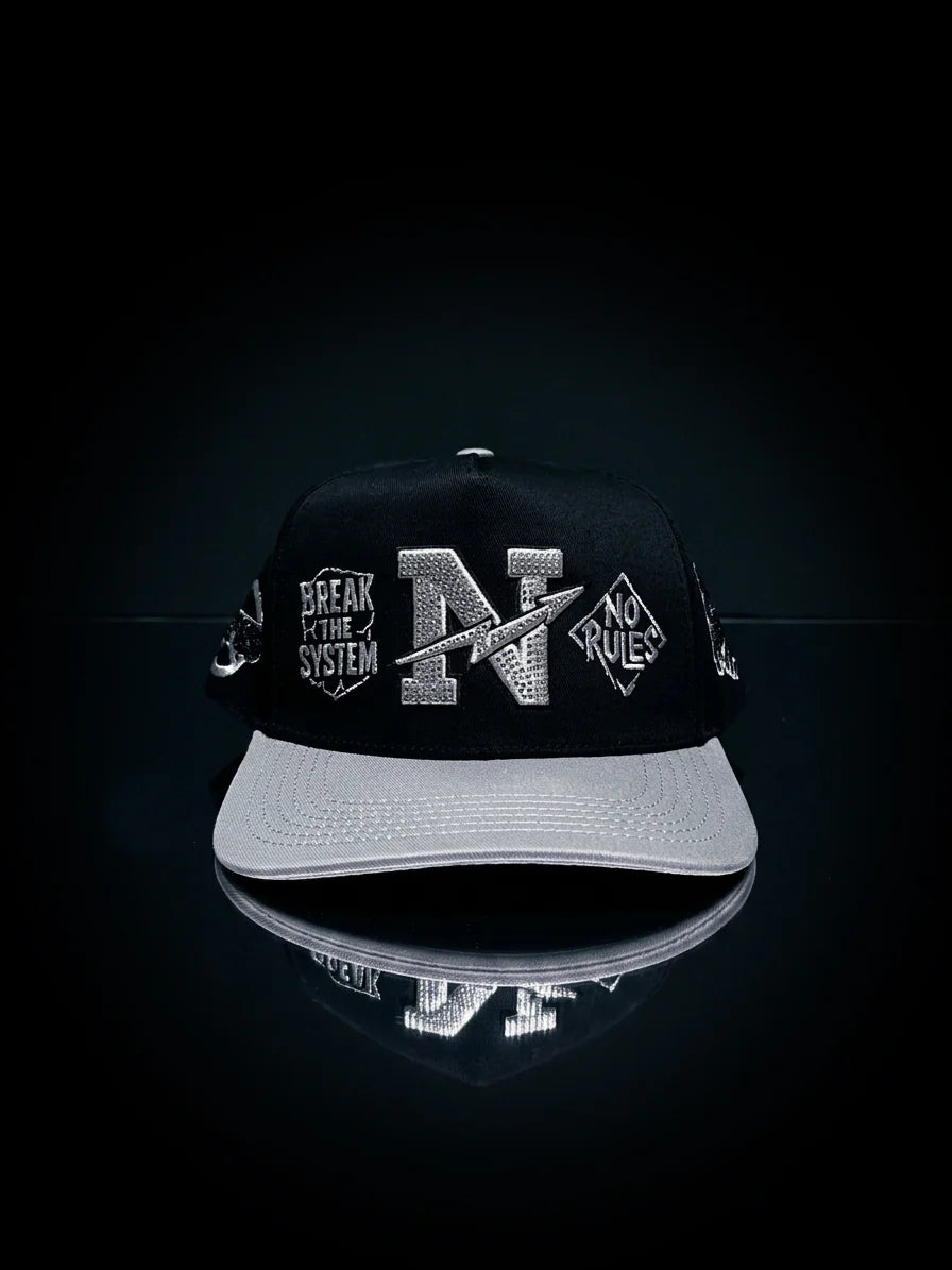 Norules Cap Black & Grey (Classic Shadow)