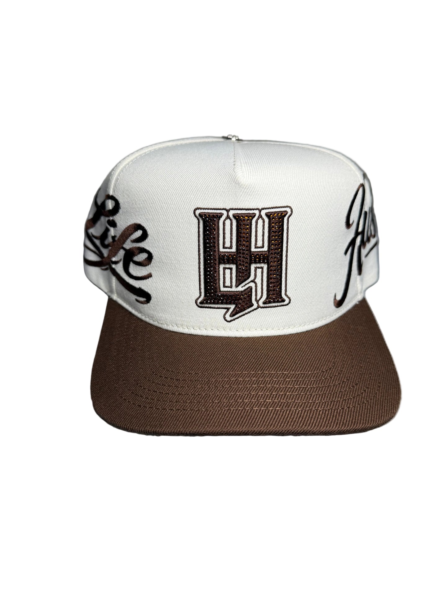 Life Hustlers Cap - Brown & Beige