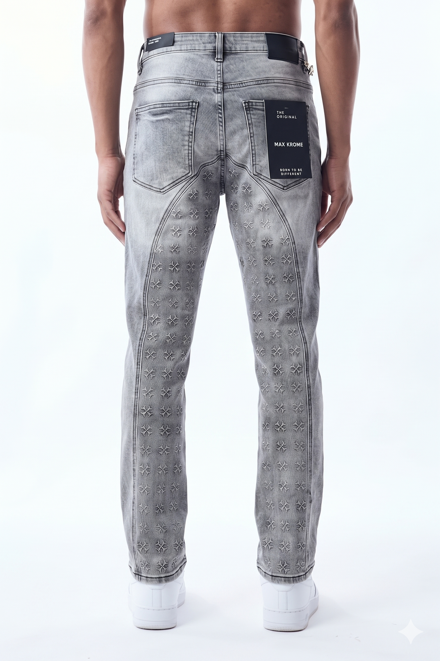 DOPAMINE JEANS - GREY max krome