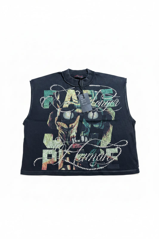 Rare Peace Oversized Save Our Souls Sleeveless Tee