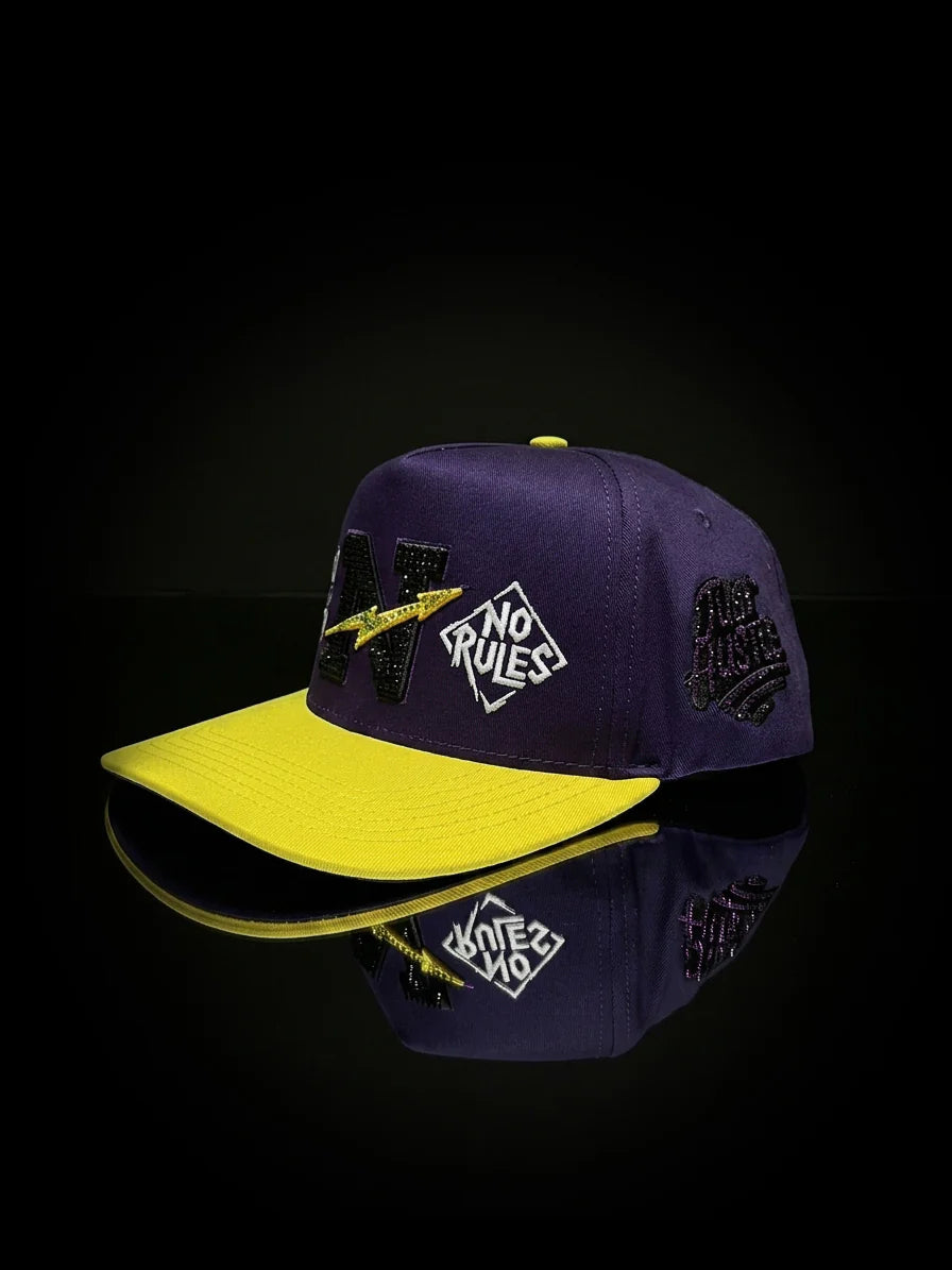 Norules Cap Purple & Yellow (Lakers)