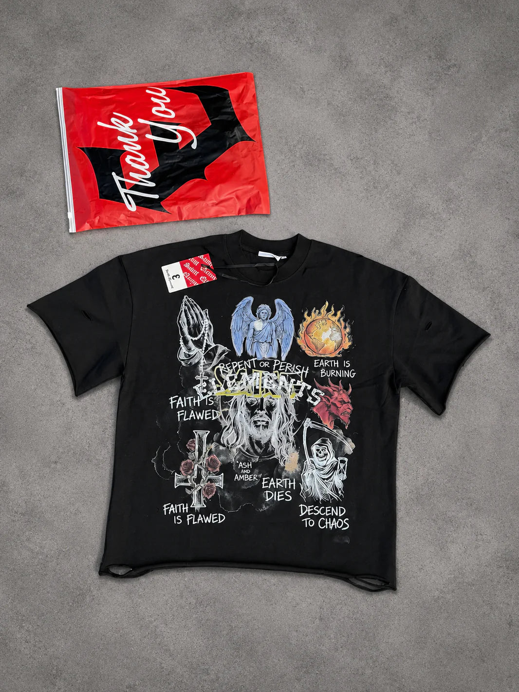 Saint Elements - APOCALYPSE TEE BLACK
