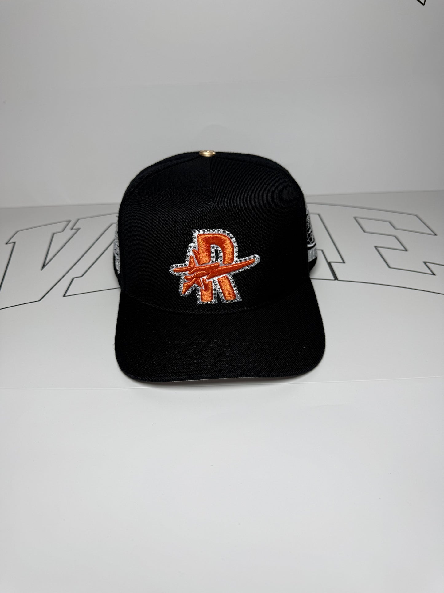 Roughplay caps - black/orange