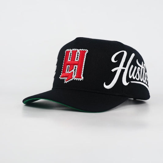Life Hustlers Cap - Black & Red