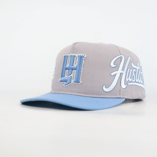 Life Hustlers Cap - Gray & Blue
