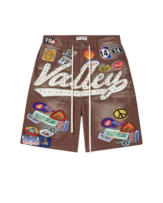 Valley Forever Brown 1980 Jorts