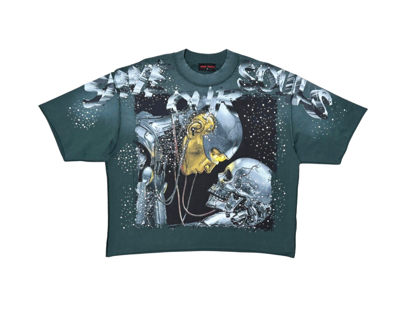 Rare peace t shirt oversized, future SOS