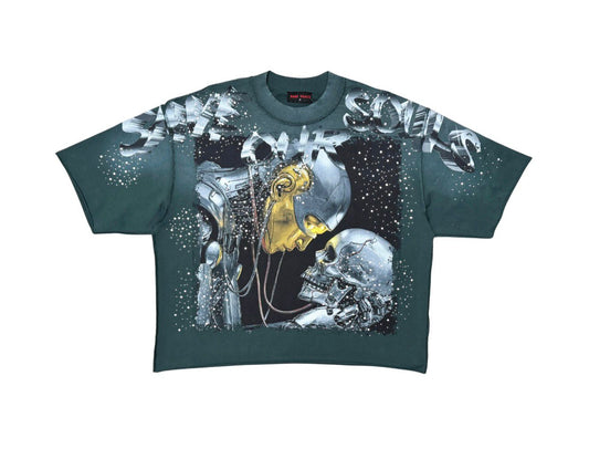 Rare peace t shirt oversized, future SOS